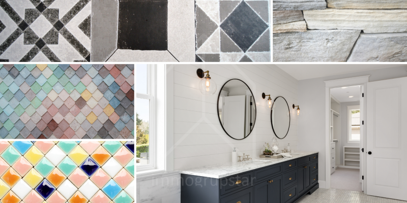  How to choose tiles for bathrooms