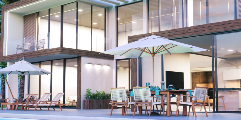 Растёт спрос на дома с террасами и открытыми пространствами: