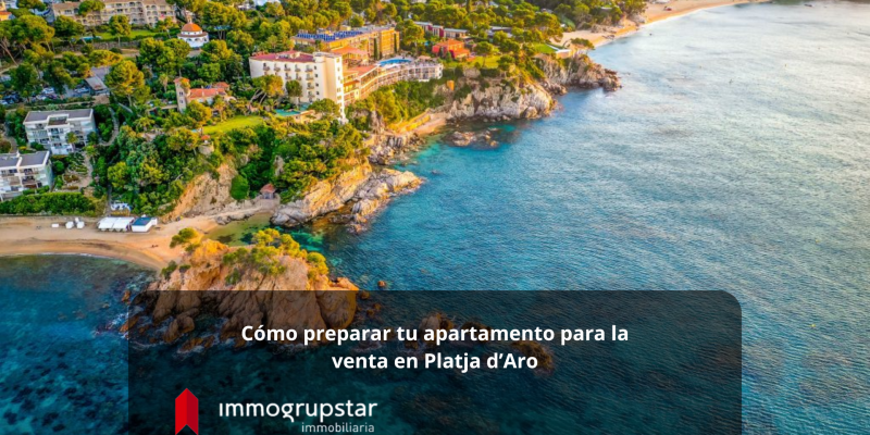 Préparer un appartement à vendre à Platja d’Aro